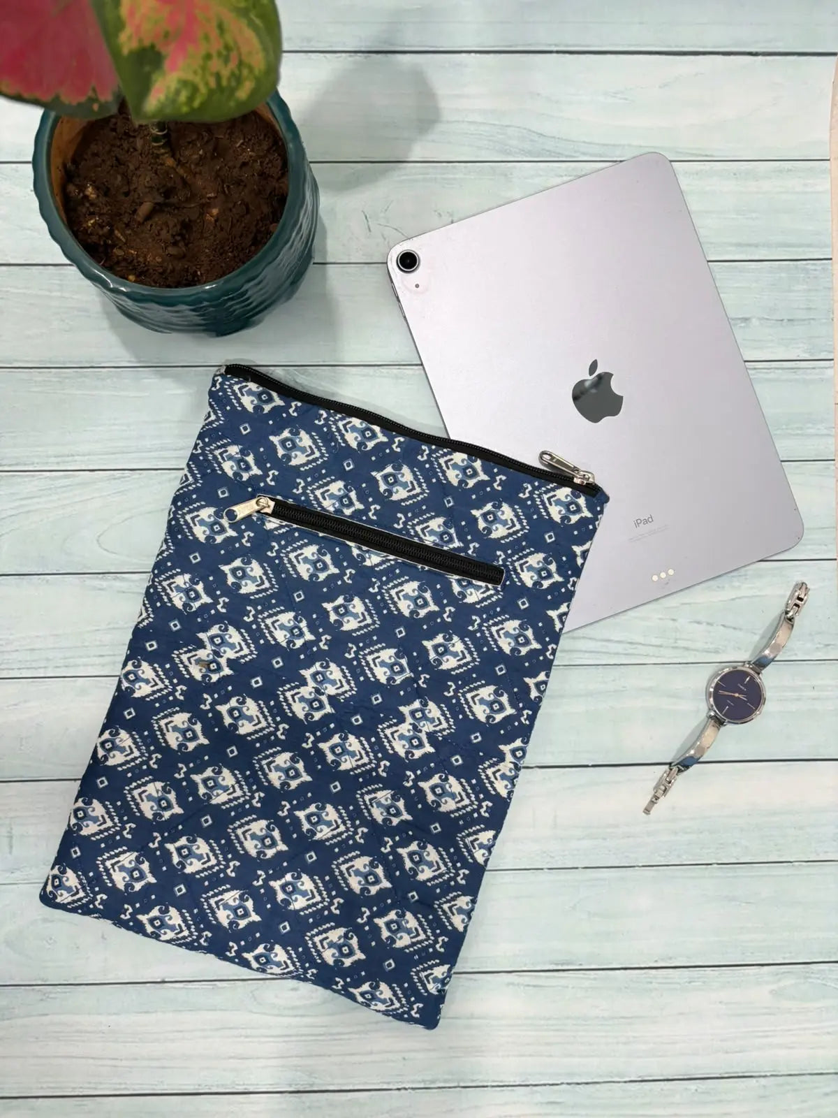 Ipad Sleeves Indigo Rhythm iPad Sleeve
