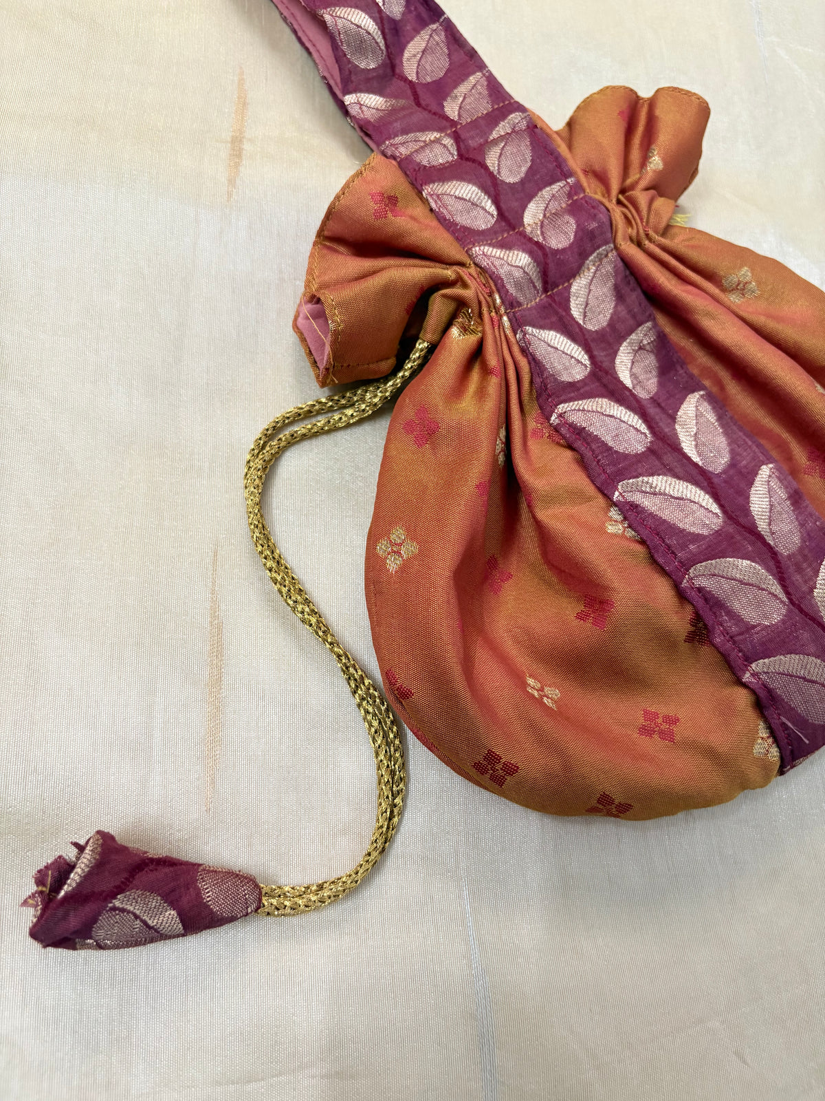 Kesariya Potali Bag