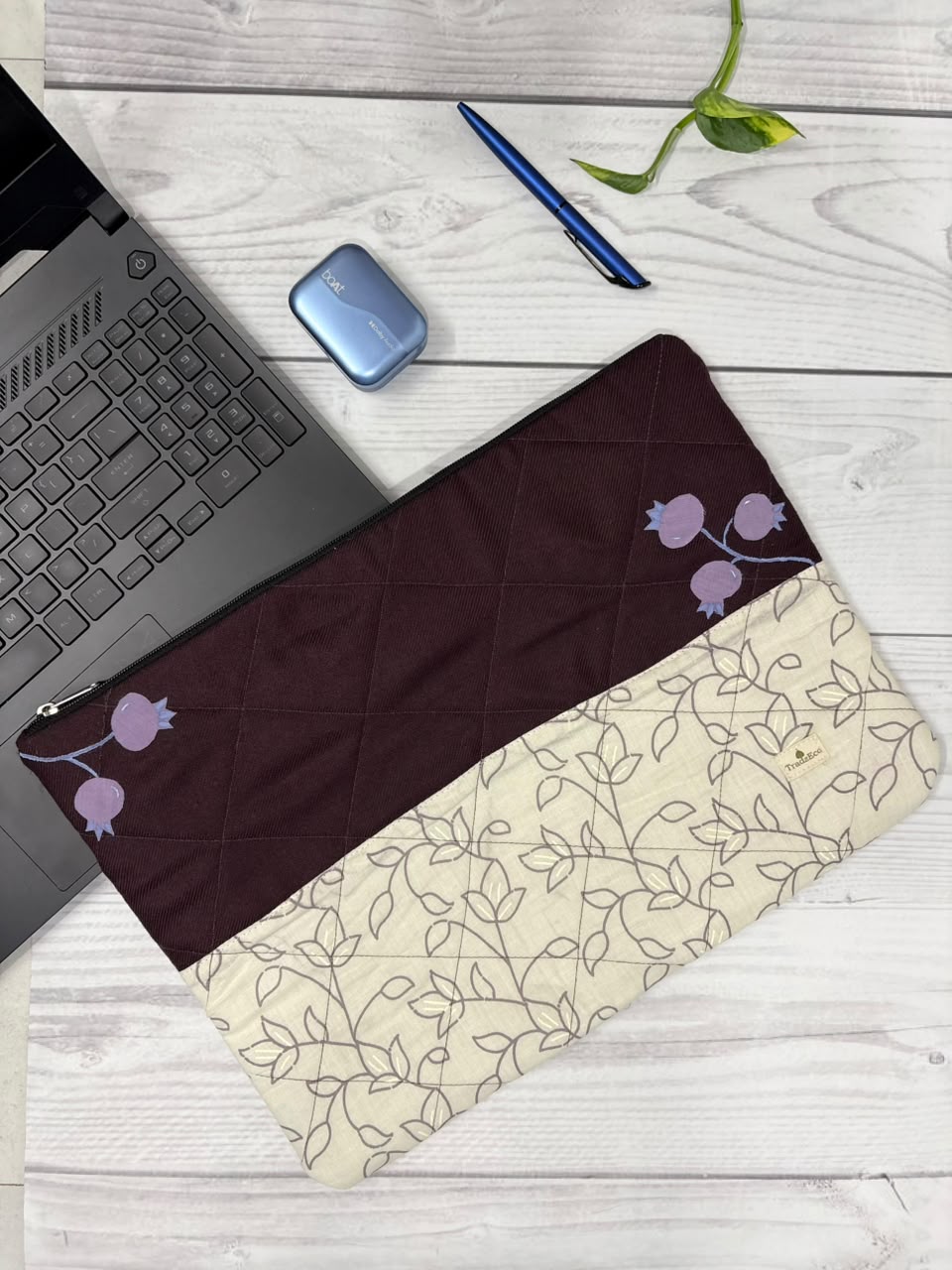 Mulberry Muse Laptop Sleeve (Max) TradzEco
