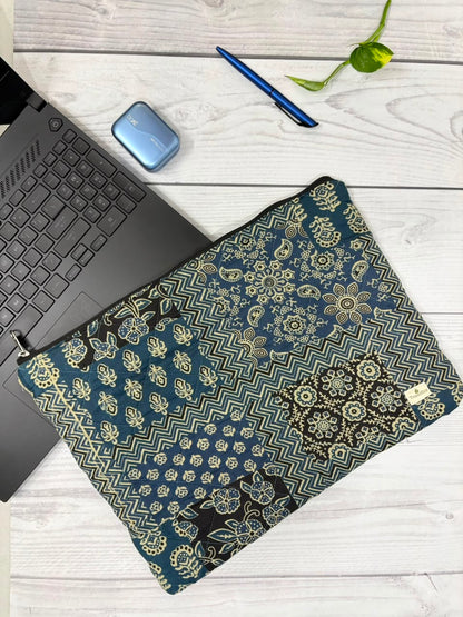 Indigo Heritage Laptop Sleeve (Max) TradzEco