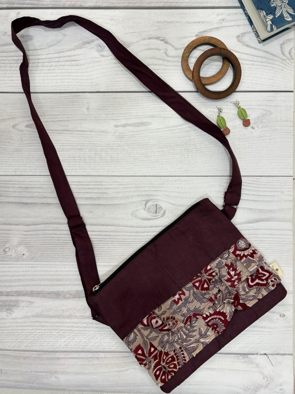 Roast Rose Skirt Sling Bag TradzEco