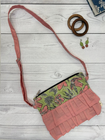 Willow Peach Skirt Sling Bag TradzEco
