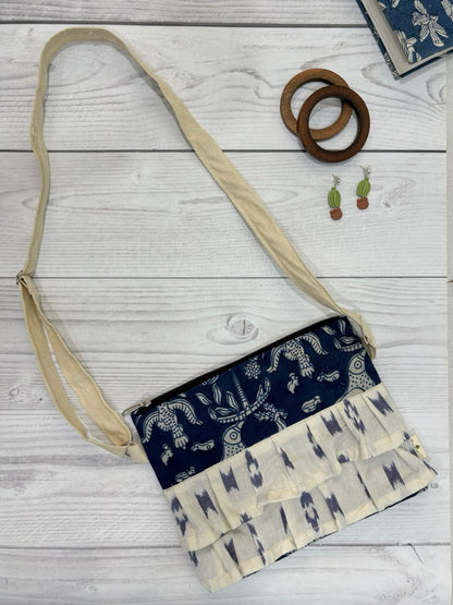 Blue Finch Skirt Sling Bag TradzEco