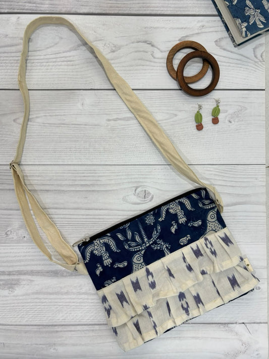 Blue Finch Skirt Sling Bag TradzEco