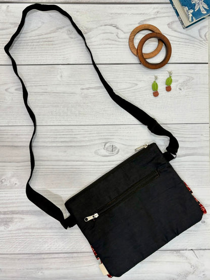 Crimson Noir Skirt Sling Bag TradzEco