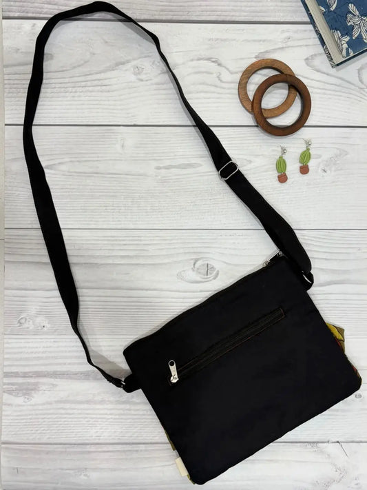 Skirt Sling Bag Foliage Noir Skirt Sling Bag