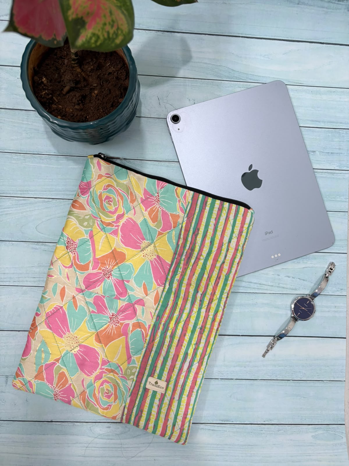 Spring Bloom iPad Sleeve TradzEco