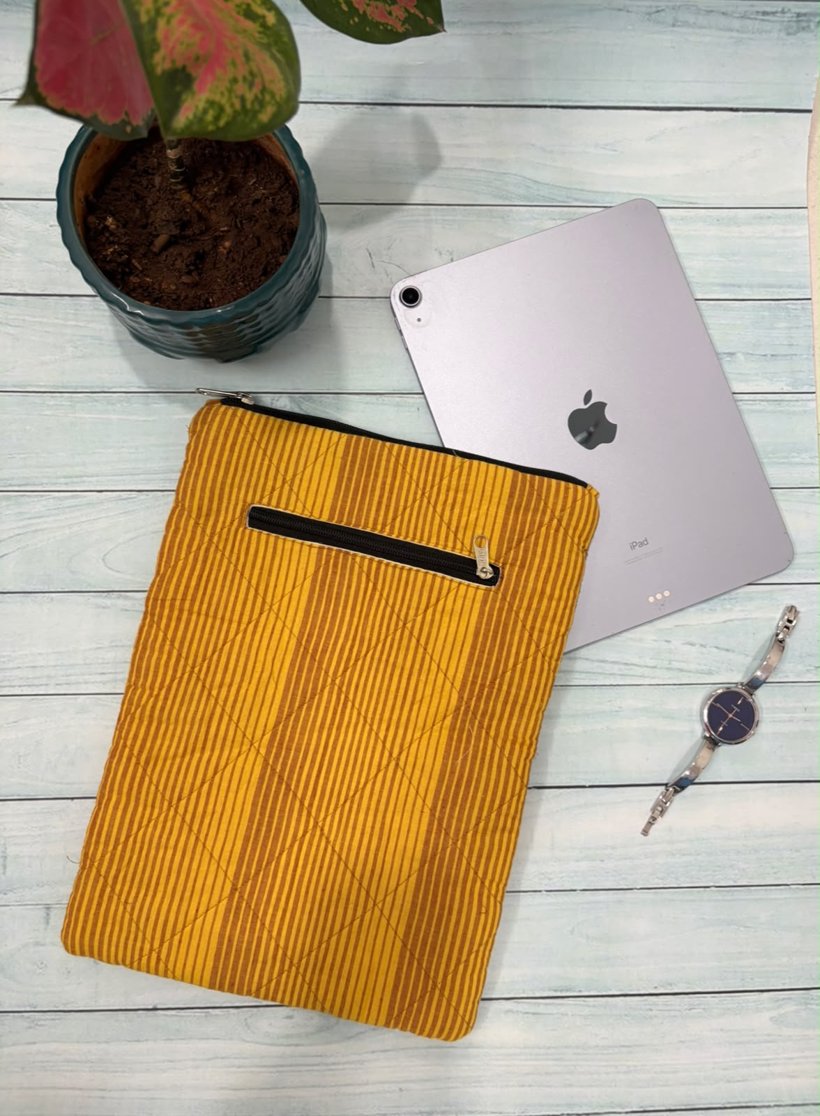 Mustard Muse iPad Sleeve TradzEco