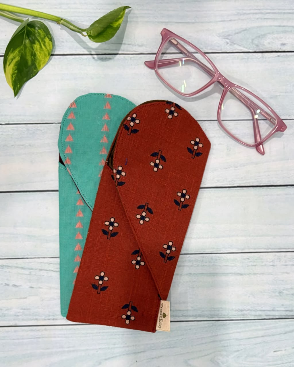 Coral Bloom Corazón Cases (Set of 2) TradzEco